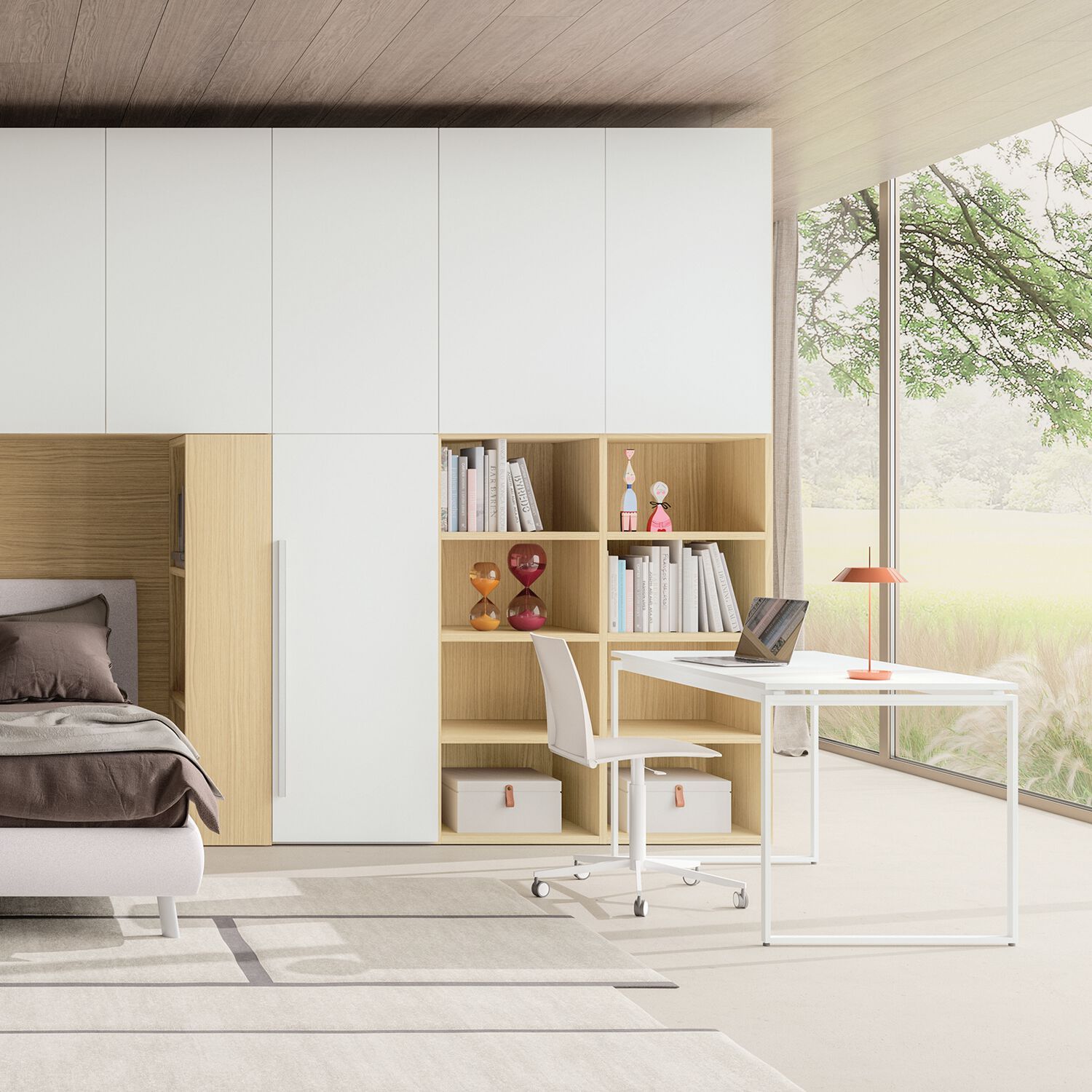 Секционная спальня для мальчиков Zalf Freespace ARCH-00000775 - Вид №1