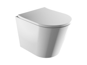 Керамический подвесной туалет без бриды