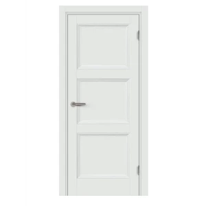 Комплект двери Трилло глухая 70x200 см Hardflex белый с добором 100 мм