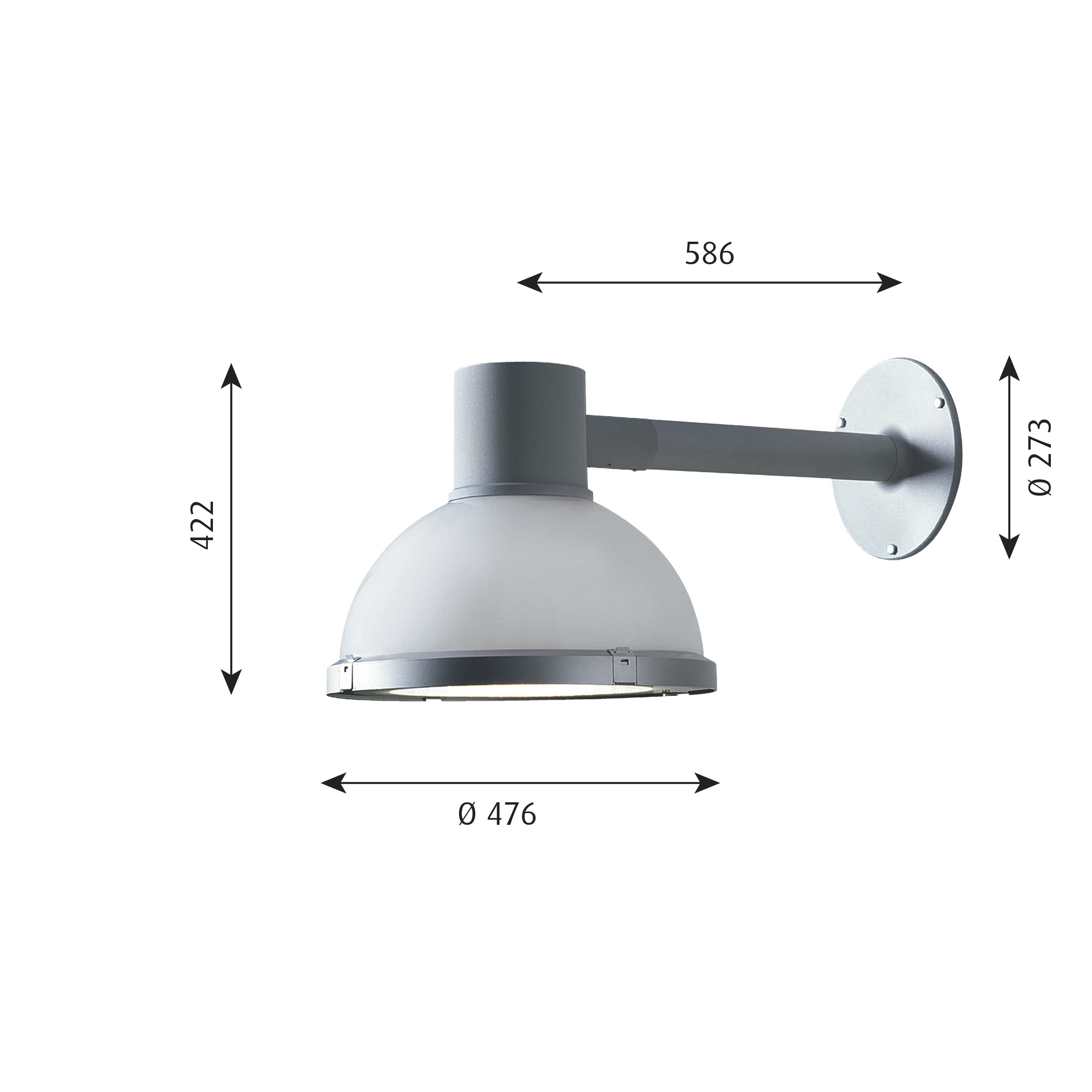 Настенный литой алюминиевый светодиодный уличный фонарь Louis Poulsen LP Icon ARCH-00115968 - Вид №2