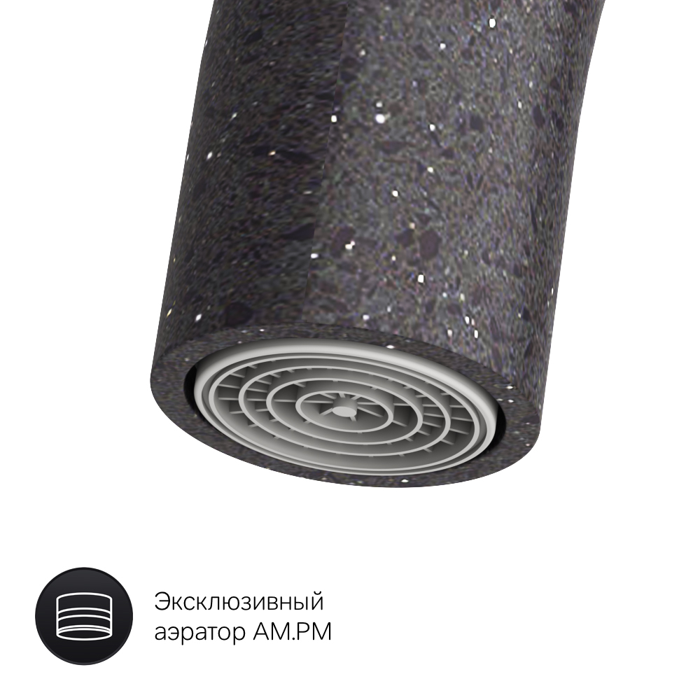 F8007122 смеситель для кухни элегантный черный шт AM.PM Like - Вид №6