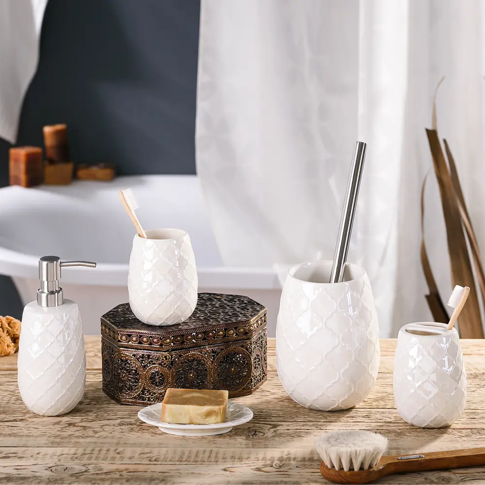 Ёршик для унитаза Lamis цвет бежевый WESS STLM-2034533 - Вид №2