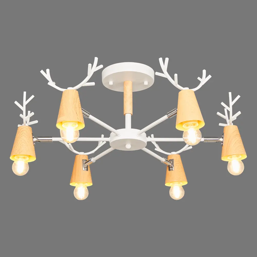 Люстра Antler L1147-6 6хE27х40 Вт LAMPLANDIA STLM-2175881 - Вид №2