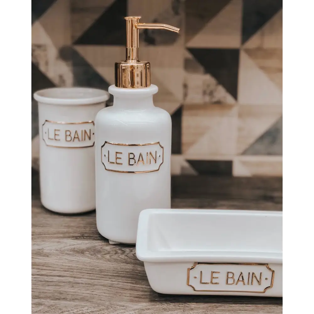 Мыльница Wess Le Bain Blanc керамика цвет белый STLM-2137612 - Вид №7