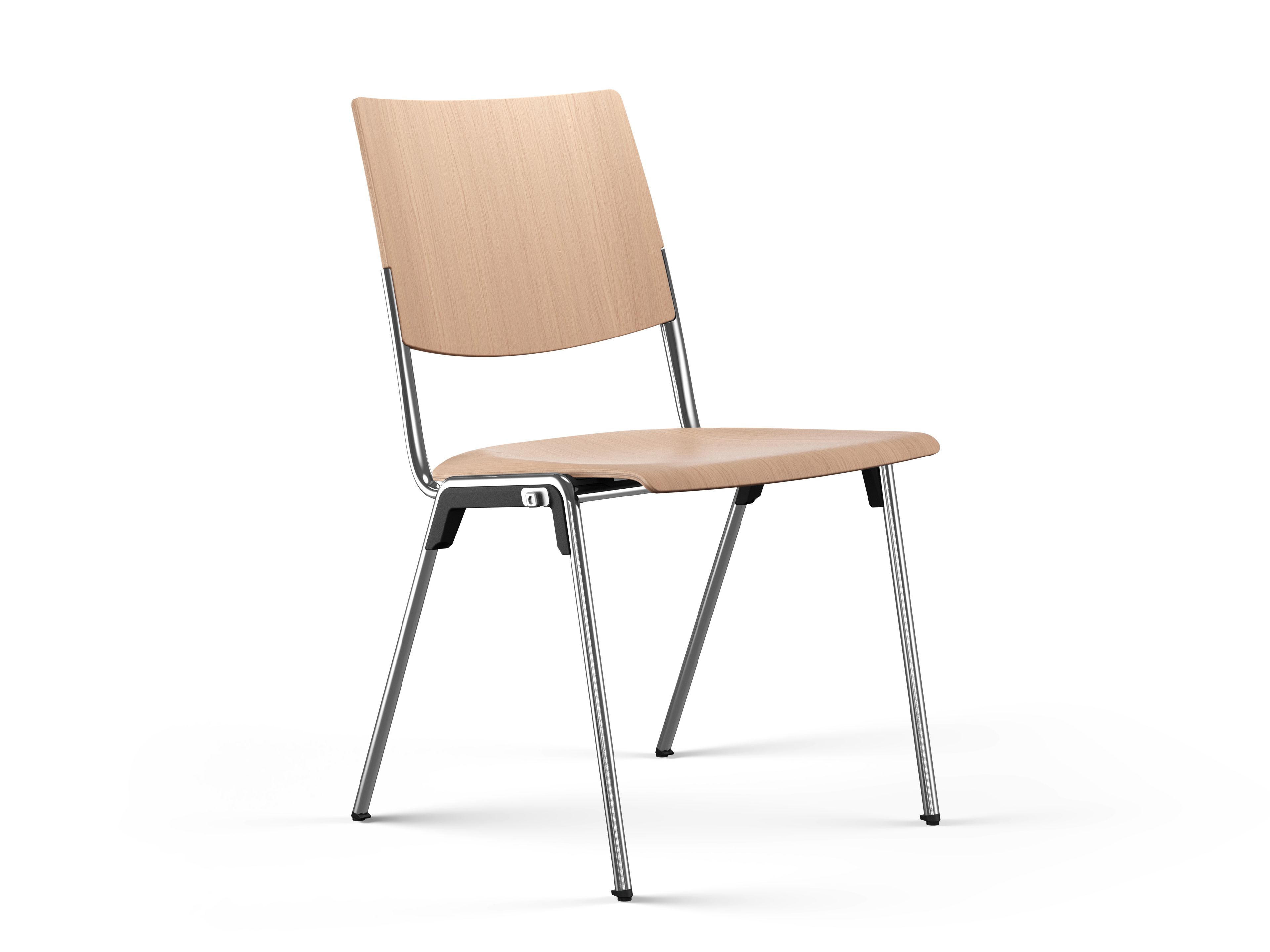 Деревянный штабелируемый стул для конференций Brunner Hero Plus ARCH-00070211