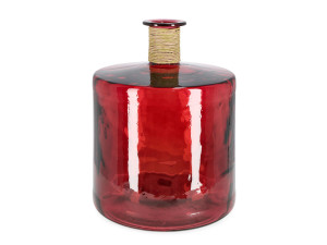 Переработанная стеклянная бутылка