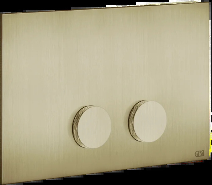 Запорная пластина 54623 727 Gessi Anello ЛАТУНЬ МАТОВАЯ PVD