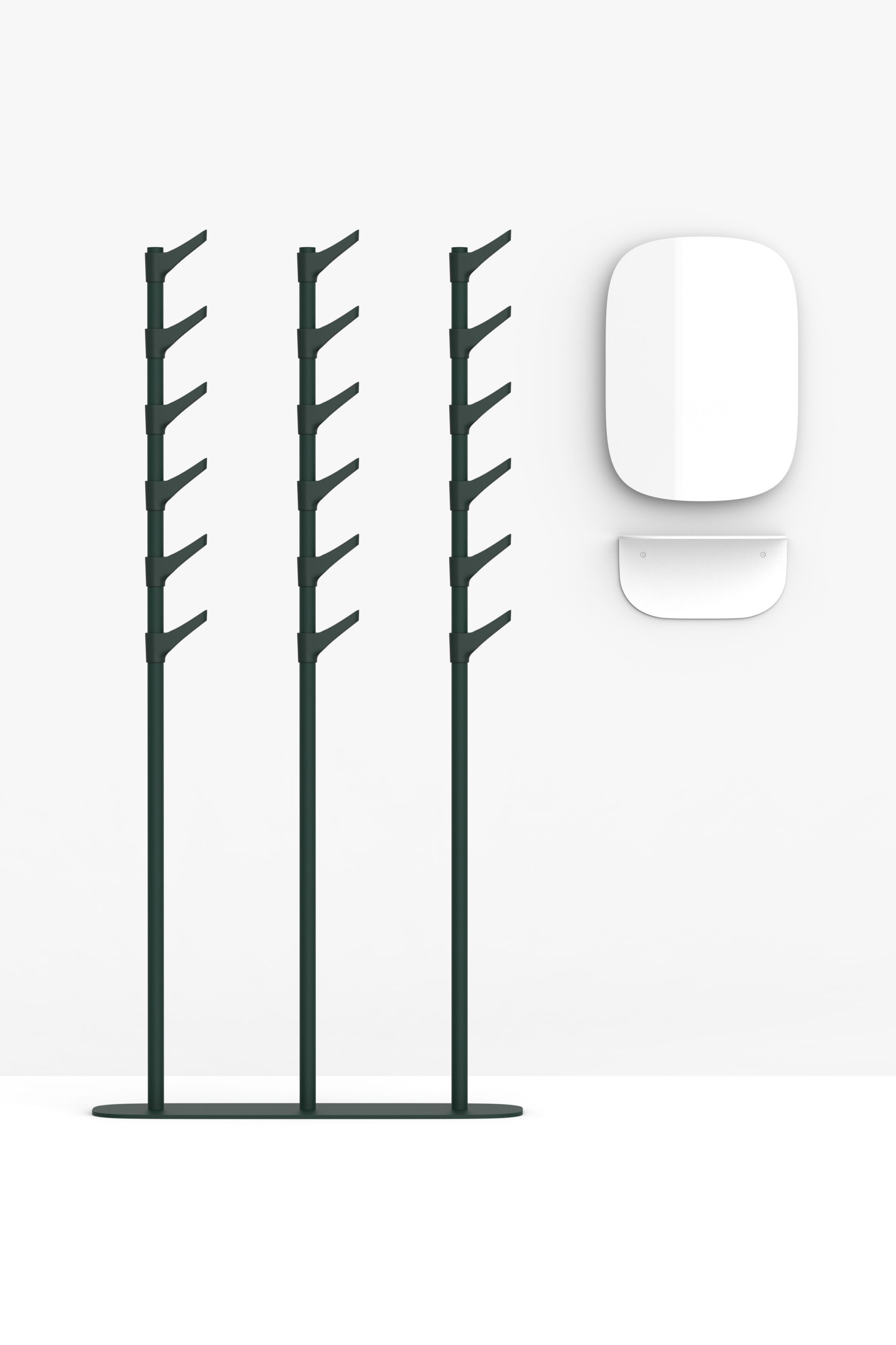 Настенное стеклянное зеркало FUNCTIONALS слайд ARCH-00054192 - Вид №12