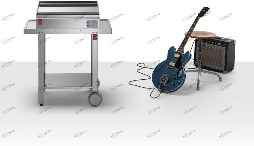 PLA.NET Outdoor Cooking Электрический барбекю из нержавеющей стали Watt sun-id-1460030