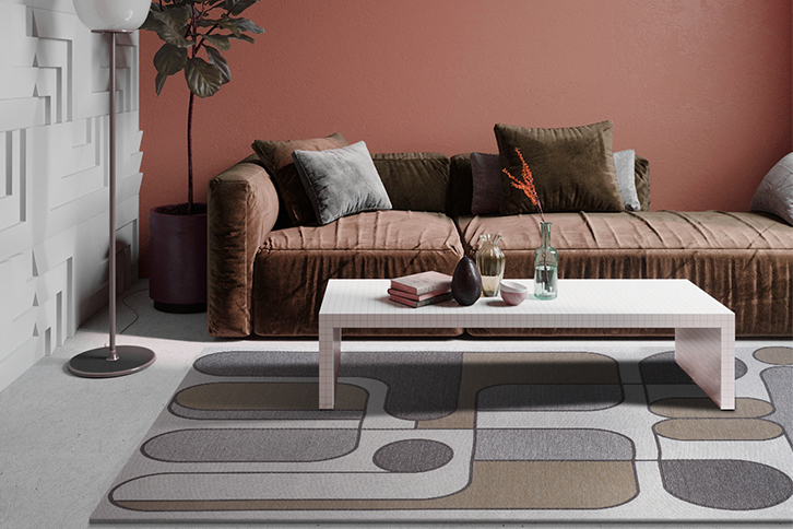 COLORISTICA TWAIN CRAG 160x230 Ковры  160 X 230  Бежевый  - Вид №1