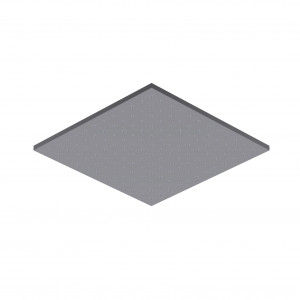 I0BA2122 Almenoindue - Поворотная душевая лейка из нержавеющей стали Ritmonio DOT316 Round