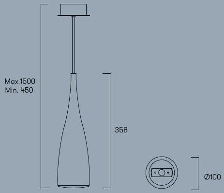 Grok Подвесной светодиодный светильник прямого света из стали sun-id-1488796 - Вид №7