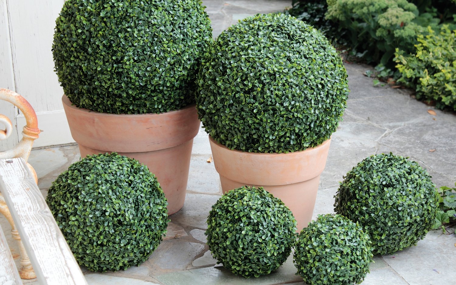 4366 883 a2 Ящик-мяч искусственный, Ø 34 см, зеленый H-andreas 