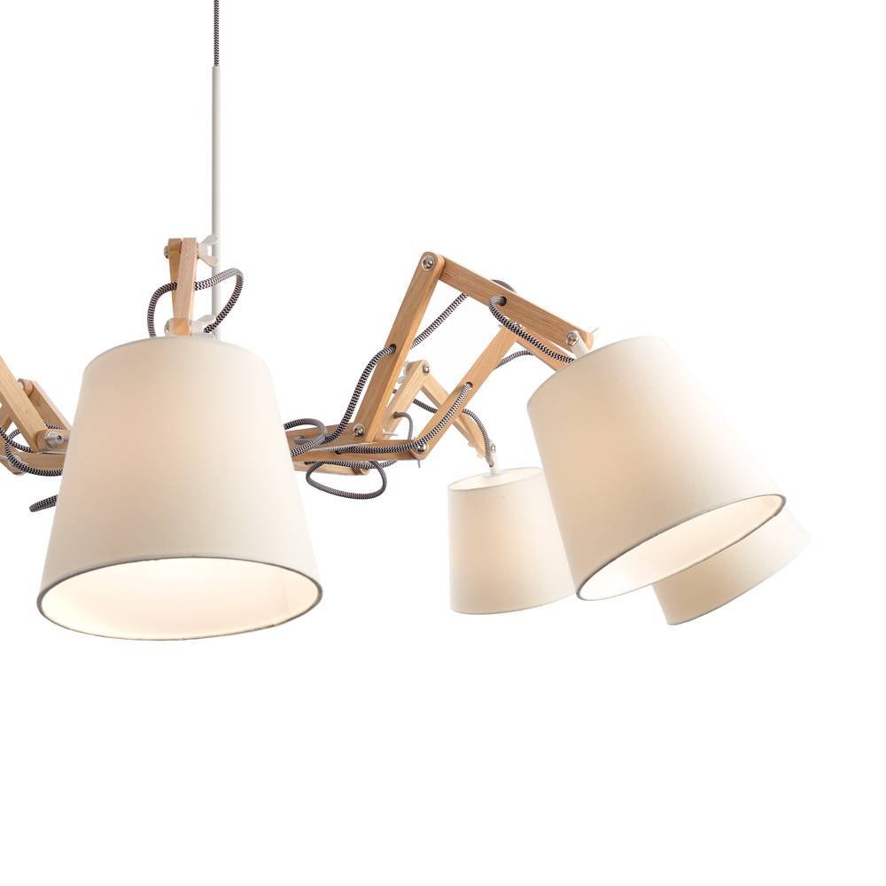 Подвесная люстра Arte Lamp Pinoccio A5700LM-8WH ARTE LAMP ДИЗАЙНЕРСКИЕ, PINOCCIO WHITE 056375 Белый  - Вид №1