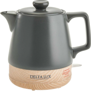 9235544 Электрочайник DELTA LUX DE-1014 черный