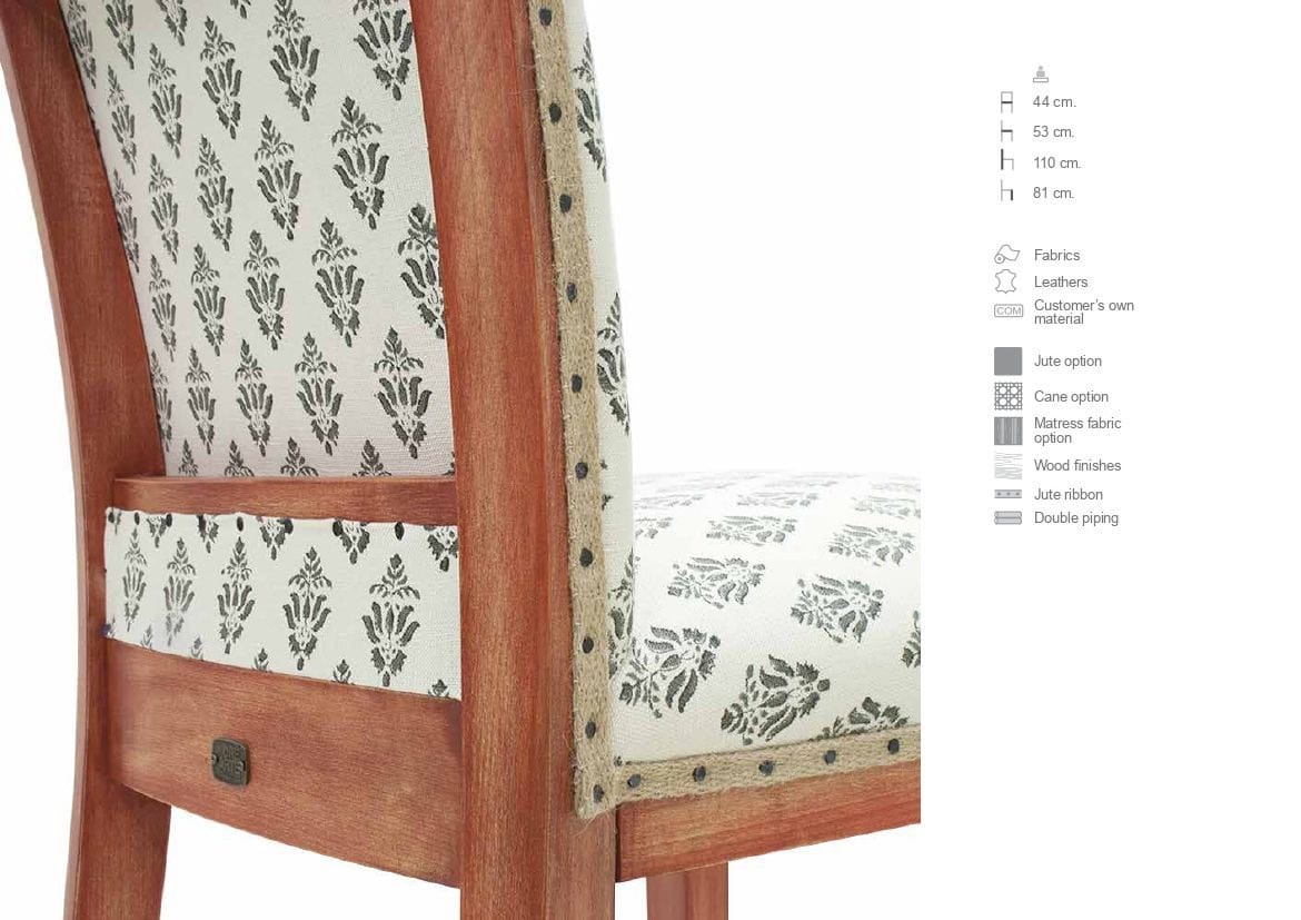 Высокий кожаный табурет с подставкой для ног со спинкой CREARTE COLLECTIONS Luxor Essence ARCH-00147300 - Вид №5