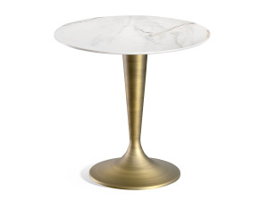 Стол с центральным основанием и столешницей из керамогранита