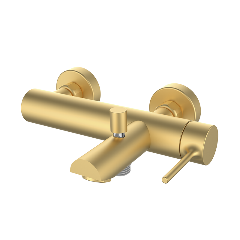 47224477 PREMIUM Матовый Золотой смеситель ванна-душ Матовое Золото GRB MIXERS 