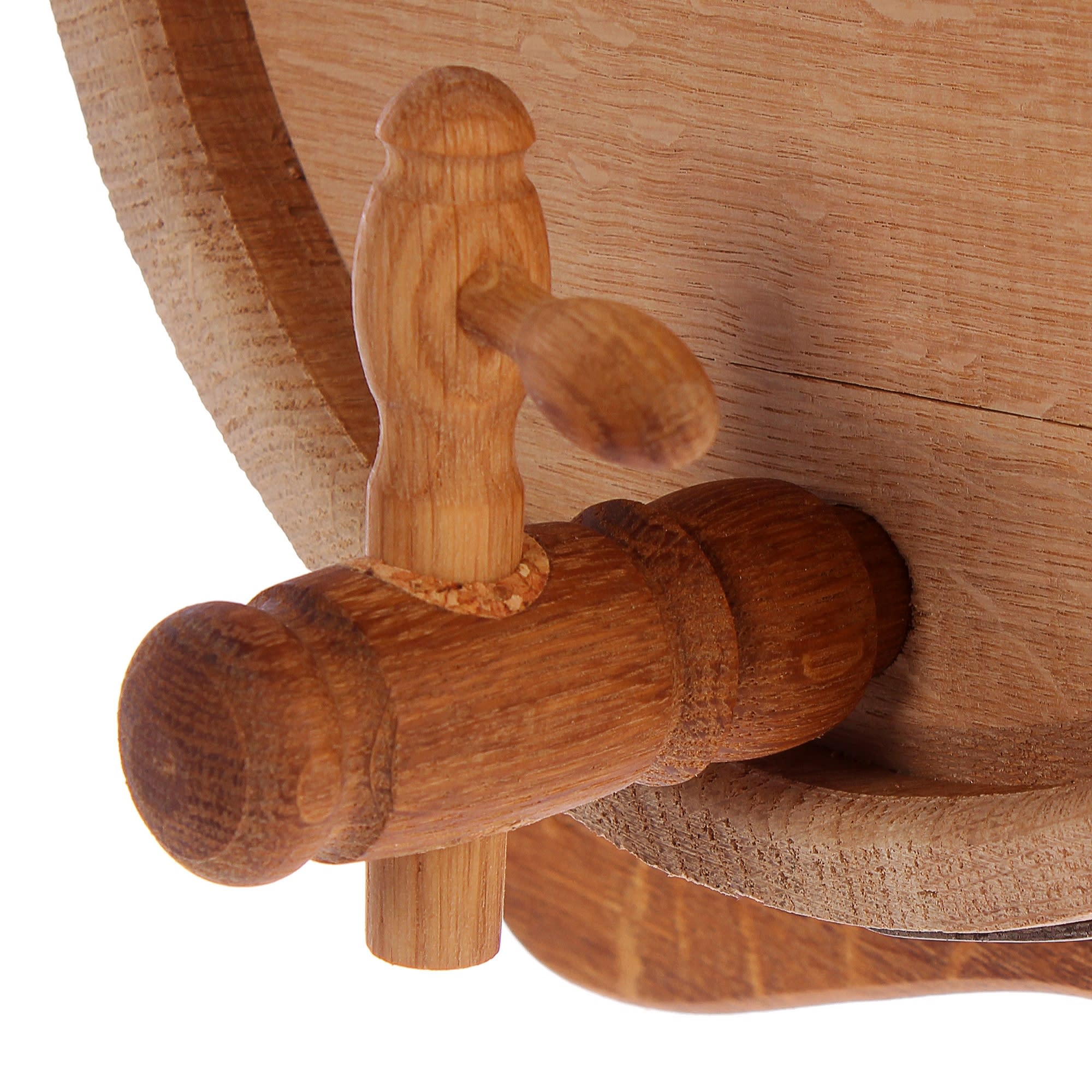 81980530 Бочка дубовая 10 л, на подставке с краном Santreyd  - Вид №1