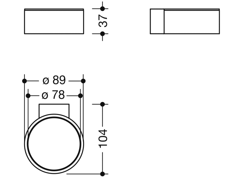 900.00.00060 Держатель фена HEWI Германия System 900 - Вид №7