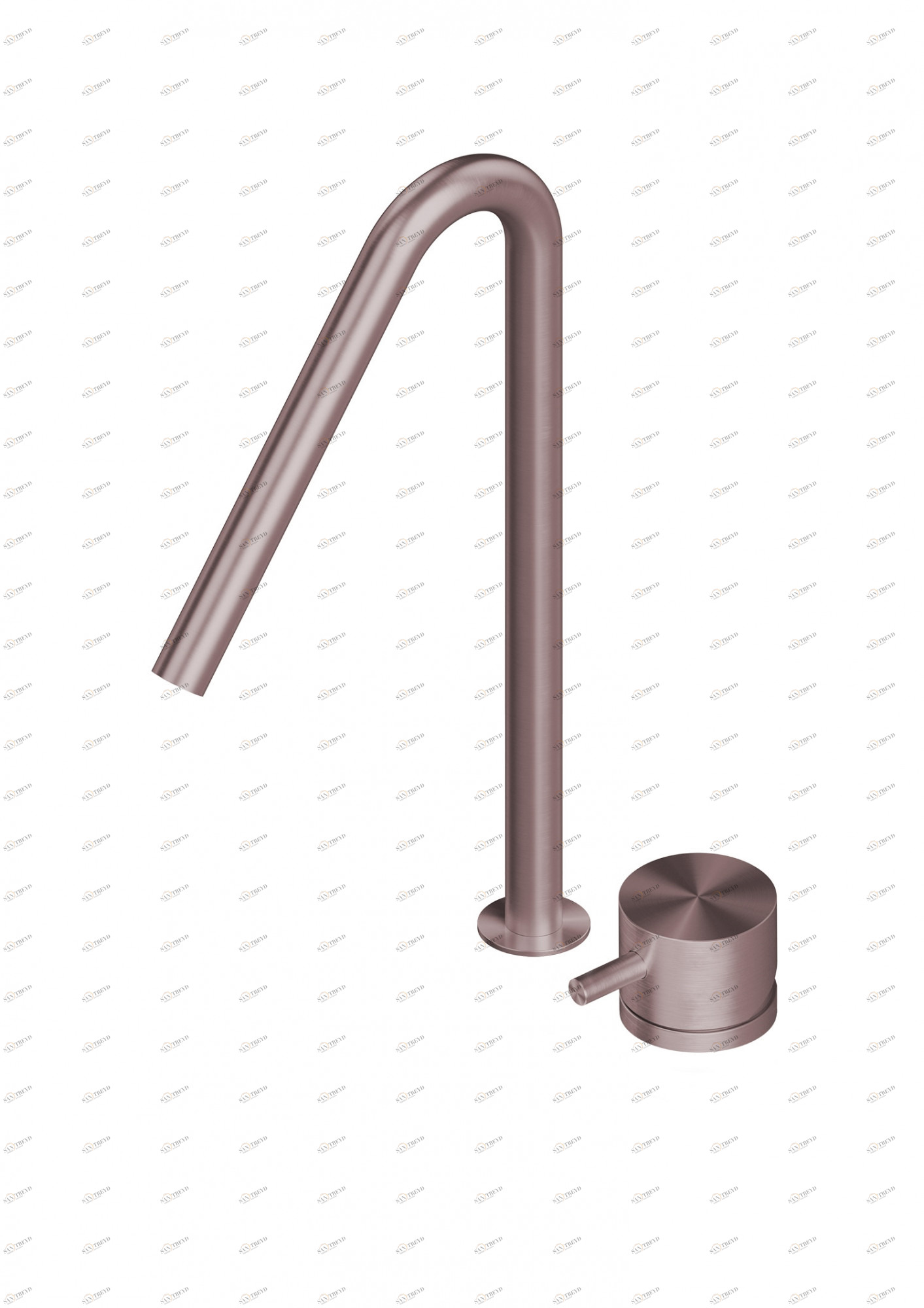 Источник. 13 33. Смеситель на два отверстия Quadrodesign SOURCE