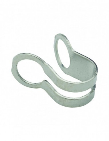 006200 000 01  Зажим для цепи, нержавеющая сталь, 2 шт. Valentin Хром  - Вид №1