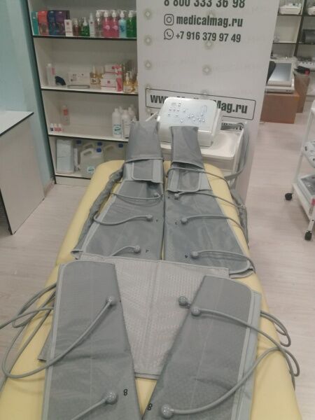 36694 Аппарат для прессотерапии и лимфодренажа SA-Q01 (16 подушек, с ягодичной зоной) SalonArt  - Вид №8