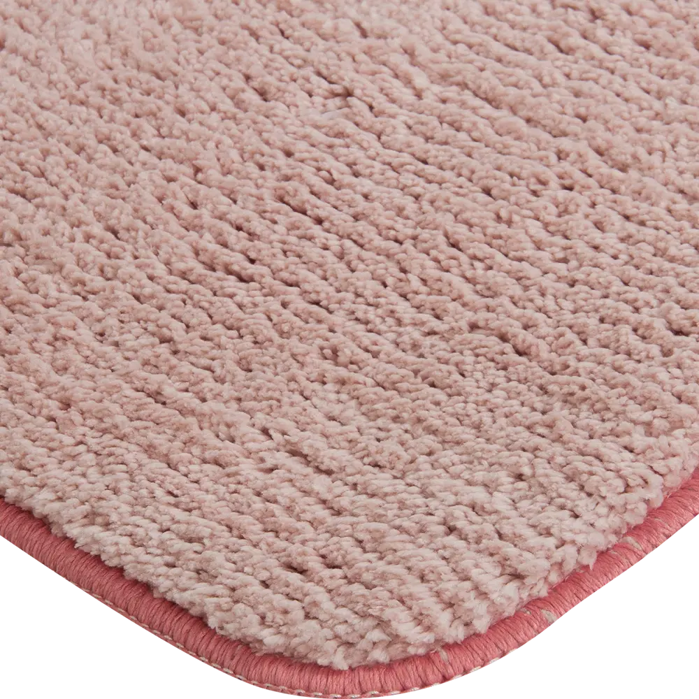 Коврик для ванной комнаты Bauhen 50x80 см цвет розовый 82472548 STLM-2107109 SWENSA BSM - Вид №1