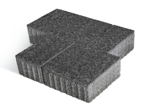 Твердый самоблокирующийся бетон