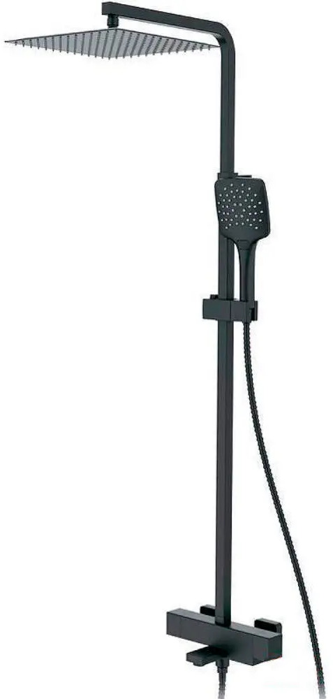 91753573 Душевая система Gappo G2417-60 G17 черный с термостатом STLM-1001852