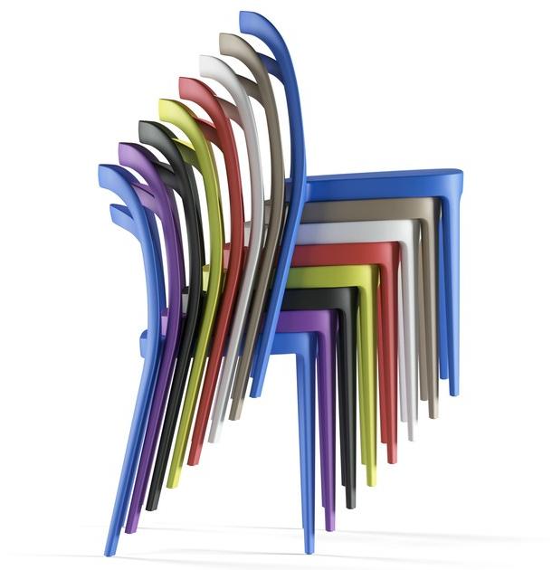 ALMA DESIGN Штабелируемый стул из полипропилена sun-id-1428646 - Вид №8