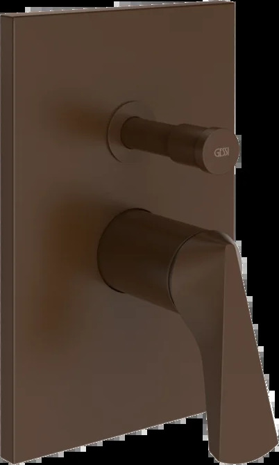 Смеситель для душа 72079 845 Gessi Ventaglio ТЕМНАЯ БРОНЗА