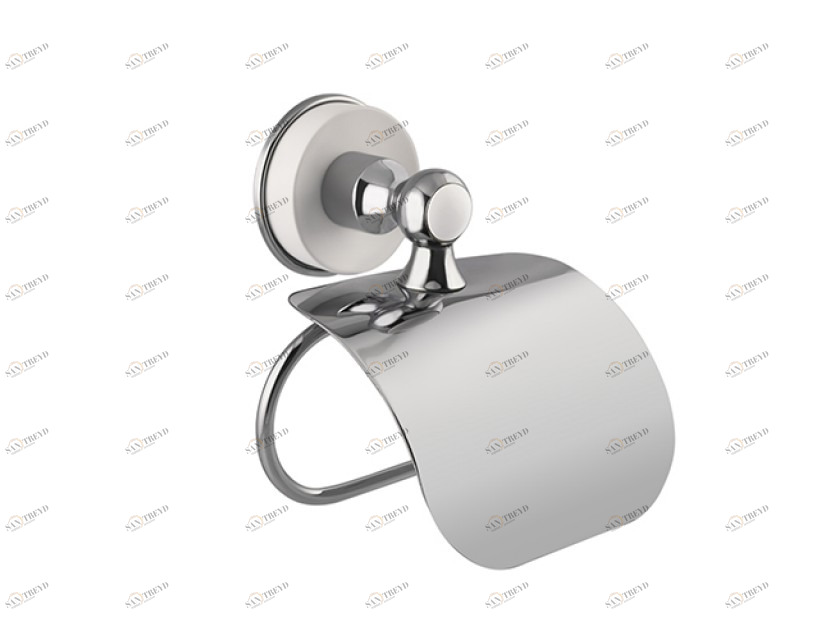 063077.000.50 Держатель туалетной бумаги с твердой поверхностью Яркий хром Mestre 