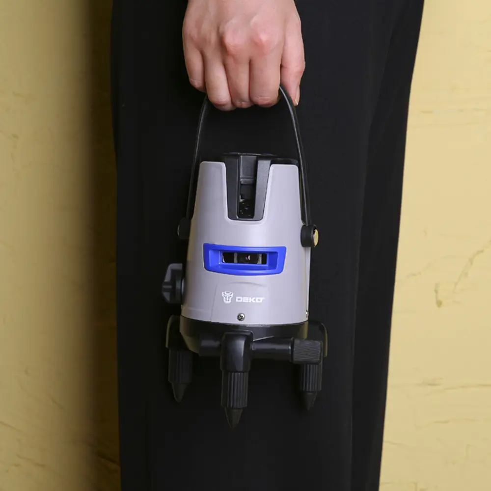 Лазерный уровень DEKO DKLL02RB с штативом для точной разметки 83512594 STLM-0041564 - Вид №4