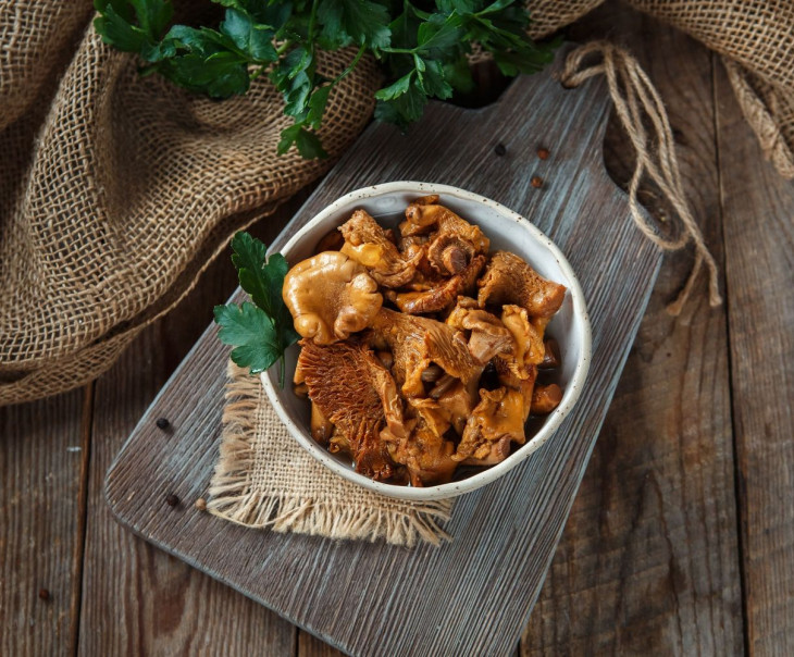 4456 Лисички маринованные Виктория Храмцова Вкусляндия 