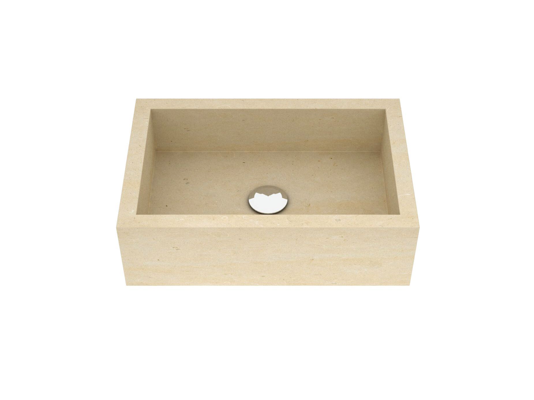 Умывальник с одной столешницей из камня Лечче PIMAR L15 ARCH-00000674 - Вид №1