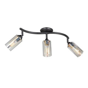 Спот потолочный черный Vitaluce V4315/3PL VITALUCE  00-3924461 Черный