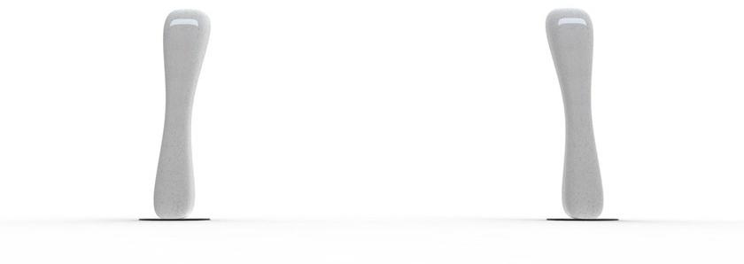 Manufatti Viscio Столбик / пепельница для общественных мест из реконструированного камня sun-id-1400697 - Вид №13