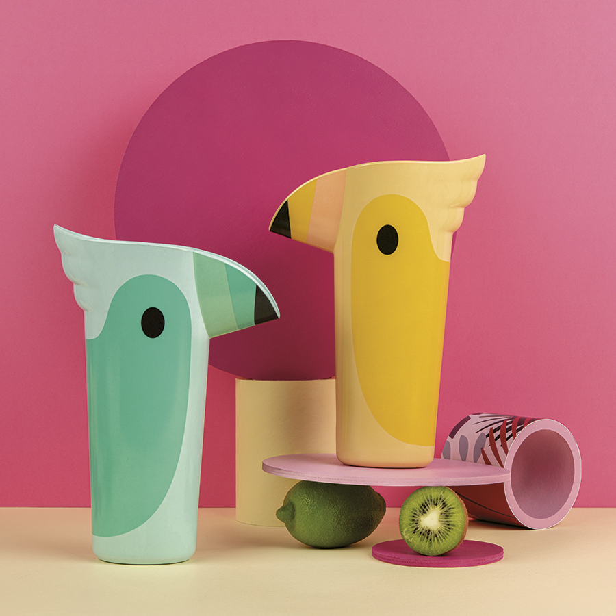 OT916 Кувшин , polly, голубой OTOTO  - Вид №2