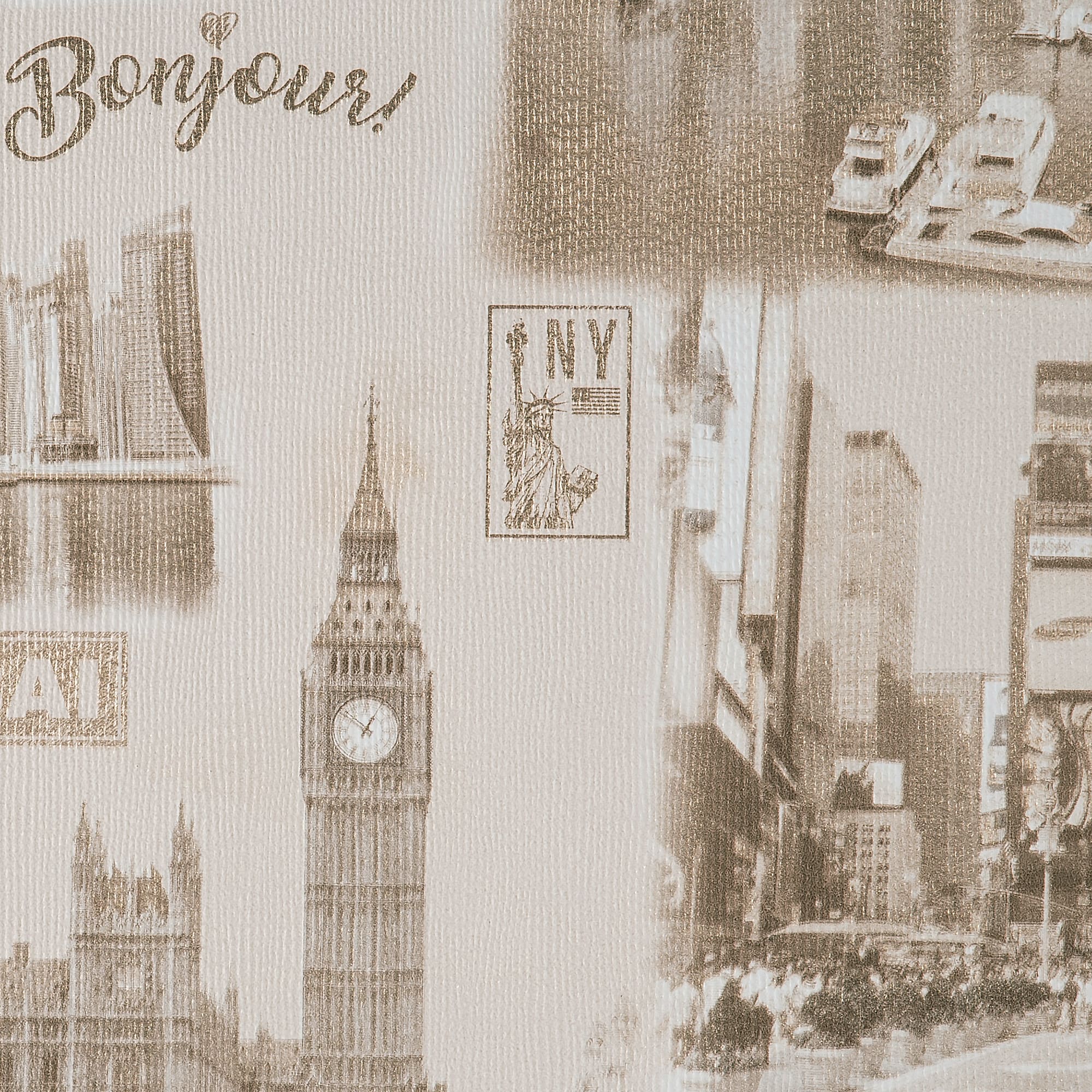 82938321 Обои бумажные бежевые 0.53 м 4713 Сити Santreyd - Вид №1