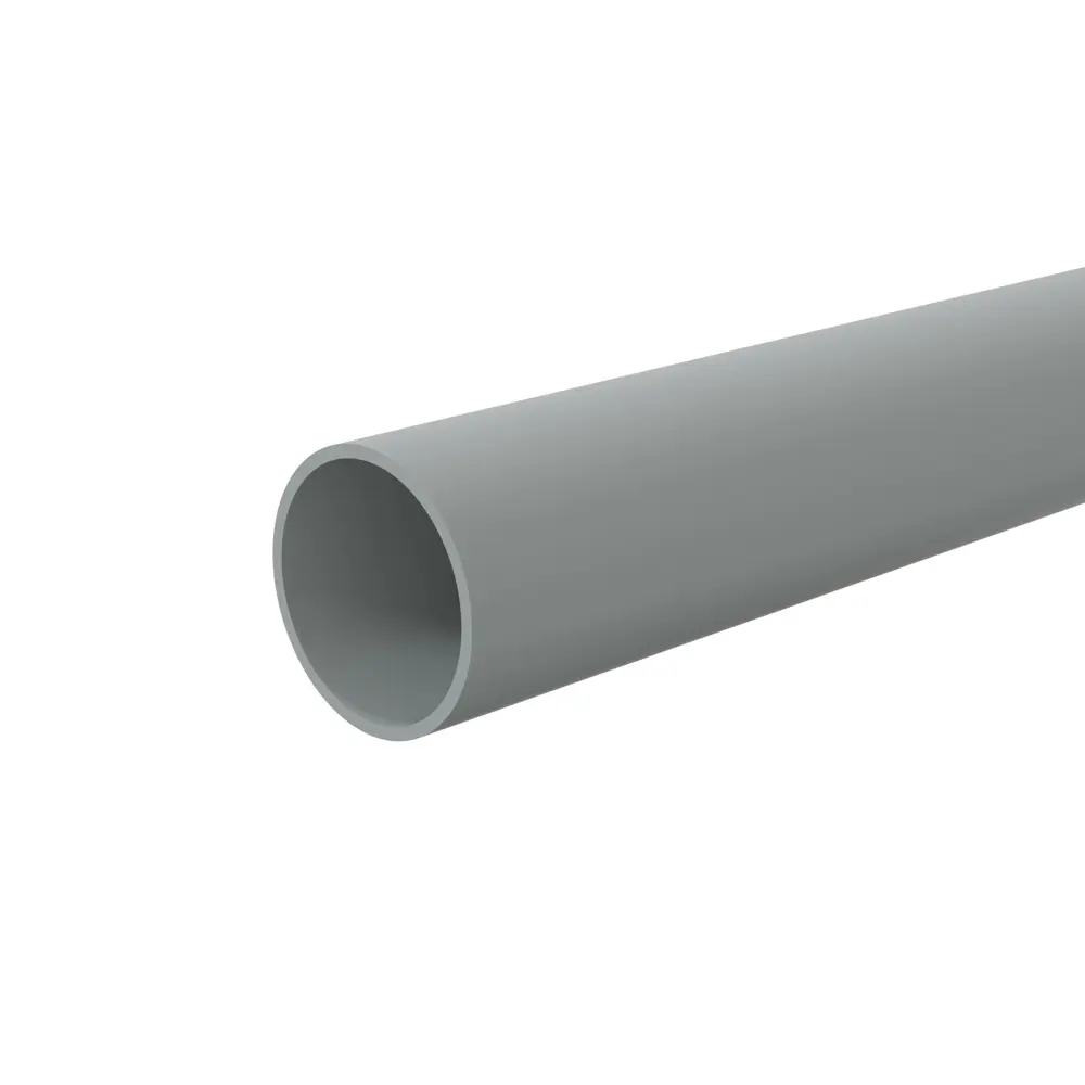 Труба LEXMAN жесткая для электропроводки 25 мм серая 2 метра 88011049 STLM-1119670