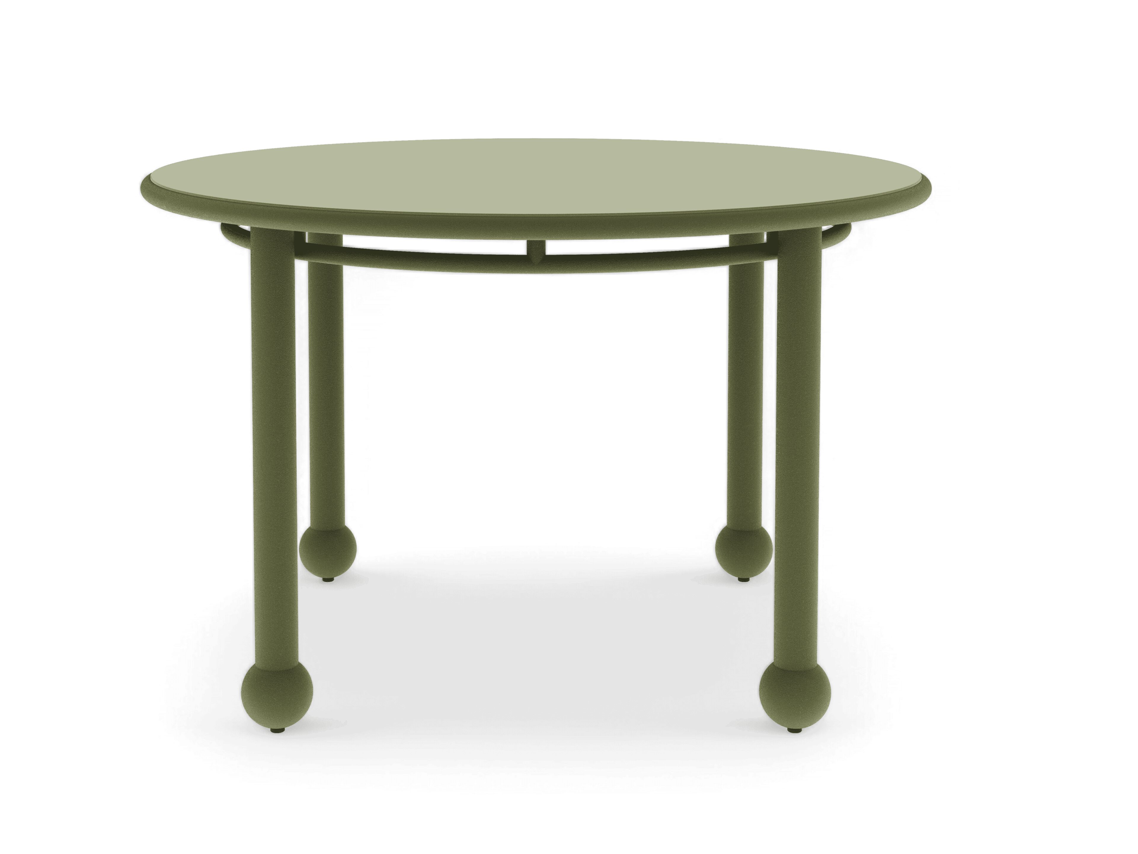 Алюминиевый круглый садовый стол FJAKA медленный ARCH-00077523 - Вид №2