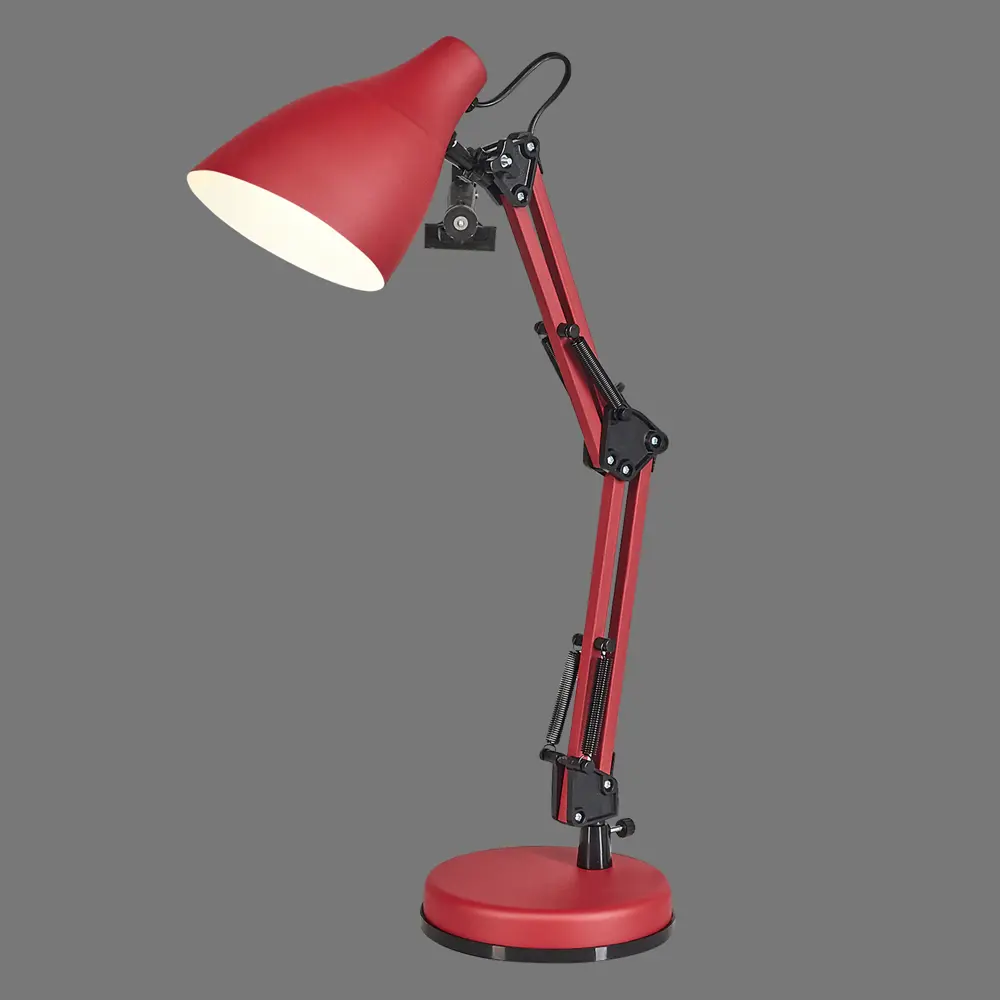 Рабочая лампа настольная KD-331, цвет красный CAMELION STLM-2072926 - Вид №2