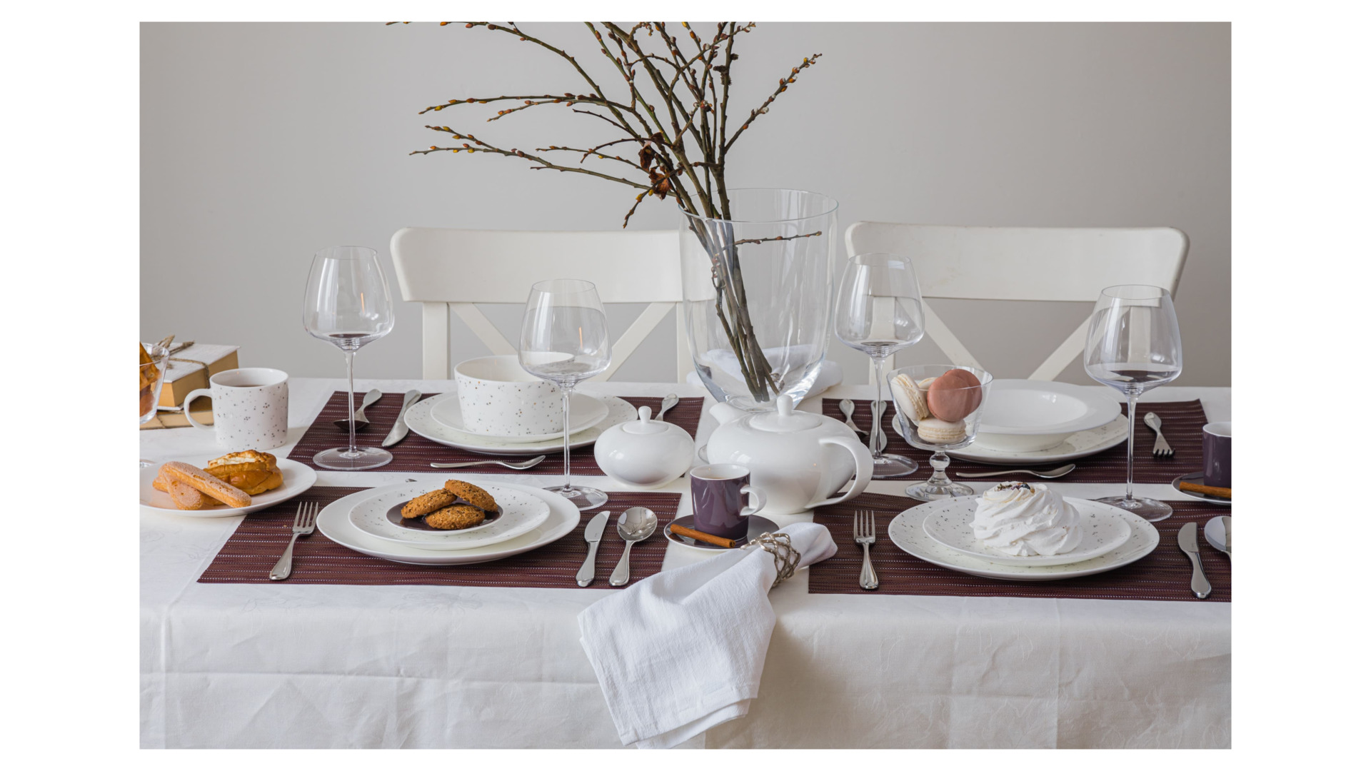 10658027 Mix&Match Тарелка закусочная углубленная Mix&Match Конфетти 21см, фарфор Фарфор костяной  - Вид №4