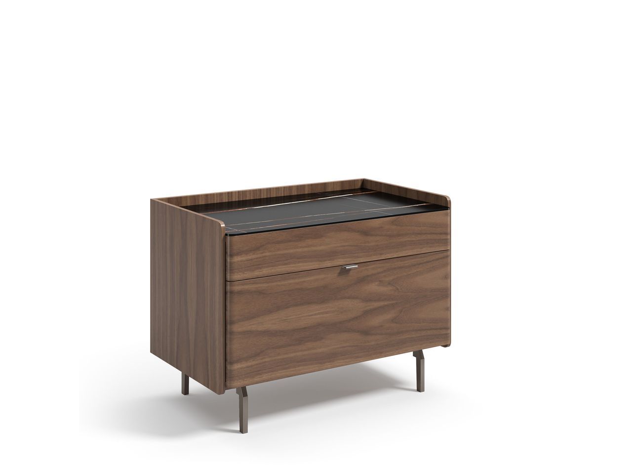 Деревянная прямоугольная тумбочка с ящиками Hurtado Evolution ARCH-00113701 - Вид №2