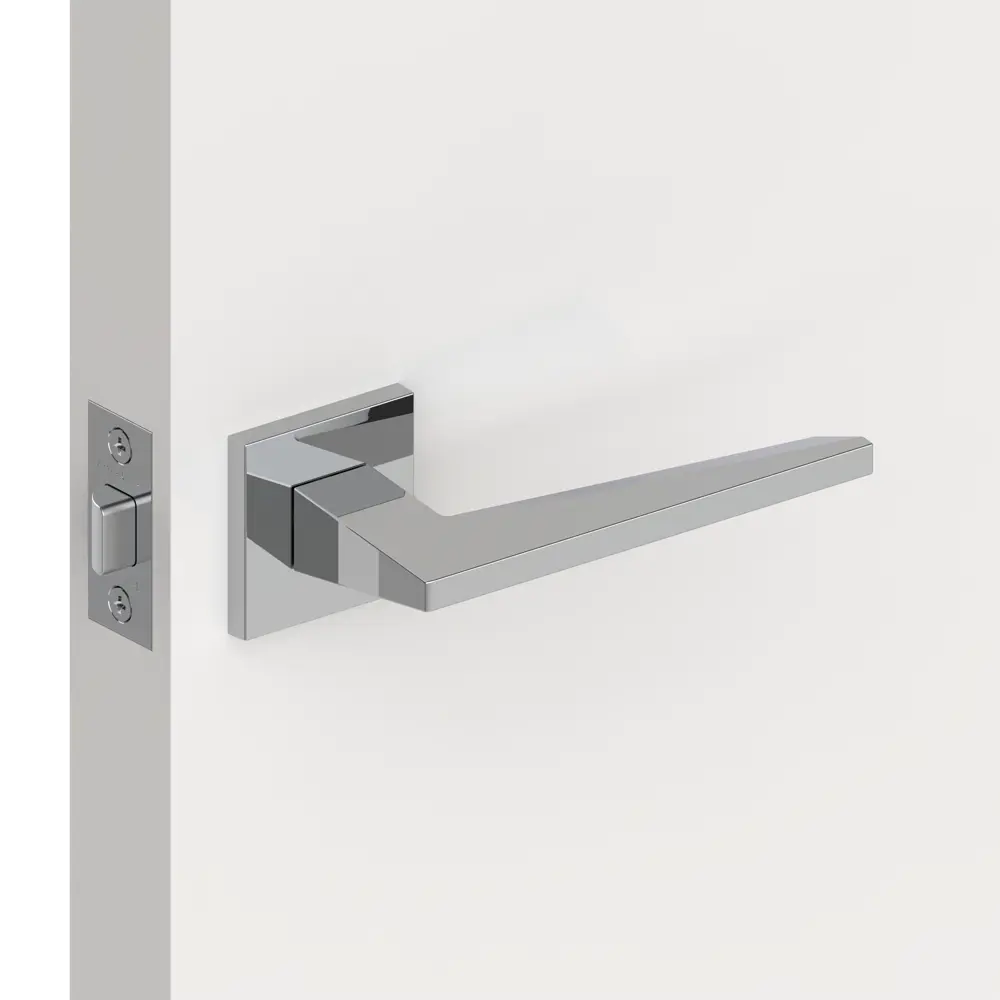 Дверная ручка Armadillo Mori USS без запирания ЦАМ гальваническое покрытие цвет хром STLM-2000199 - Вид №4