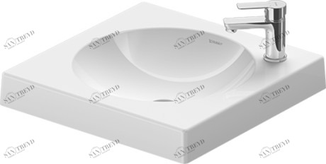 0320500008 Подвесная раковина настенная овальная Duravit Architec