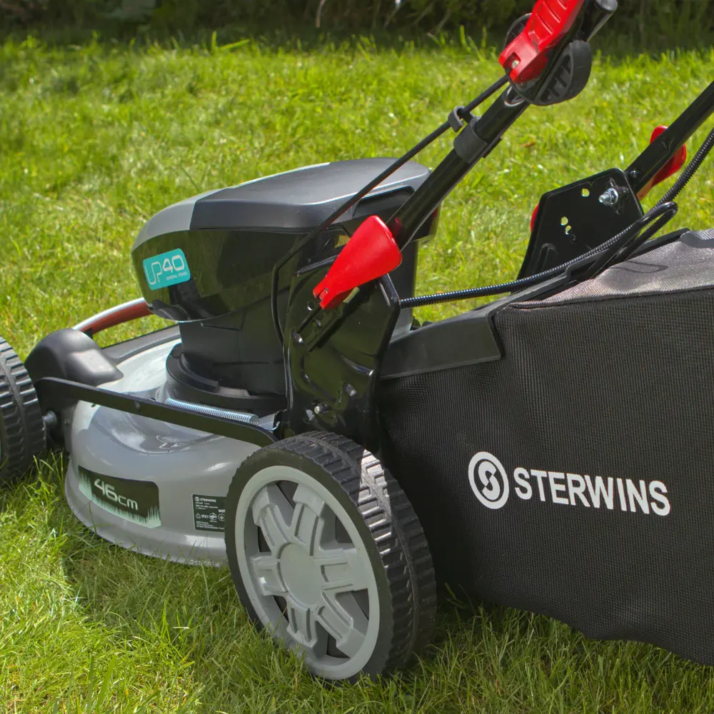 Аккумуляторная газонокосилка STERWINS UP 40V с функцией мульчирования 84491626 STLM-0050582 - Вид №19