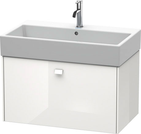 BR405501818 Brioso Тумбочка подвесная Белый матовый, декор Duravit - Вид №2