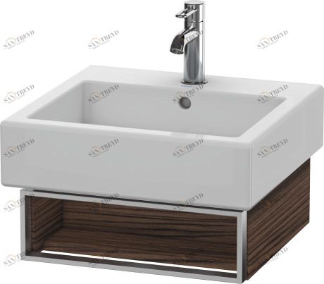 VE600302121 Vero Тумбочка подвесная Орех темный декор Duravit